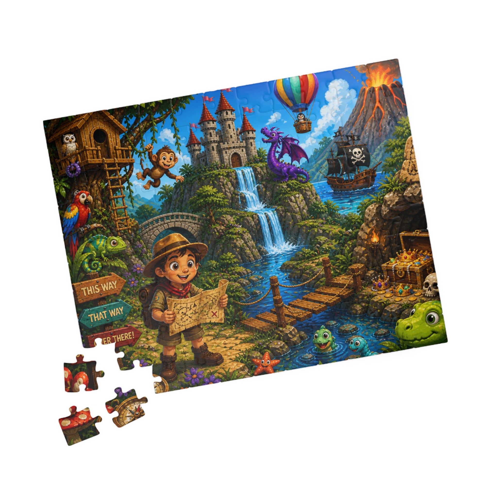 Adventure Kids Jigsaw Puzzle — Fantasy (110 pcs)